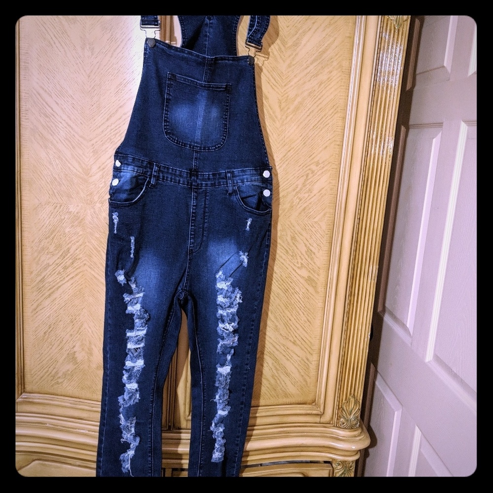 Womens XL Overalls NWT